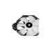 Corsair iCUE SP120 RGB Elite Performance 3er 120x120x25, Gehäuselüfter(schwarz/transparent, 3er Pack, inkl. iCUE Lighting Node CORE)
