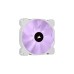 Corsair iCUE SP140 RGB ELITE Performance 2x 140x140x25, Gehäuselüfter(weiß, 2er Pack, inkl Lighting Node CORE)