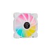 Corsair iCUE SP140 RGB ELITE Performance 2x 140x140x25, Gehäuselüfter(weiß, 2er Pack, inkl Lighting Node CORE)