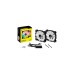 Corsair iCUE SP140 RGB Elite Performance 2er 140x140x25, Gehäuselüfter(schwarz, 2er Pack, inkl. iCUE Lighting Node CORE)
