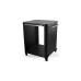 Cozze Wagen mit Edelstahl 90300, Tisch(schwarz (matt))