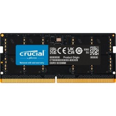 Crucial SO-DIMM 16 GB DDR5-4800, Arbeitsspeicher(schwarz, CT16G48C40S5)