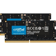Crucial SO-DIMM 32 GB DDR5-4800 (2x 16 GB) Dual-Kit, Arbeitsspeicher(schwarz, CT2K16G48C40S5)