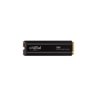 Crucial T500 2 TB, SSD(schwarz, PCIe 4.0 x4, NVMe, M.2 2280, mit Kühlkörper)