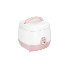 Cuckoo Reiskocher CR-0632(weiß/rosa, 500 Watt, 1,08 Liter)