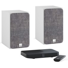DALI OBERON 1 C + SOUND HUB COMPACT, Lautsprecher(weiß, Einzellautsprecher)