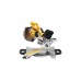 DEWALT Akku-Paneelsäge DCS365N, 18Volt, Kapp-und Gehrungssäge(gelb/schwarz, ohne Akku und Ladegerät)
