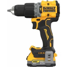 DEWALT Akku-Schlagbohrschrauber DCD805E2T, 18 Volt(gelb/schwarz, 2x POWERSTACK Li-Ion-Akku 1,7 Ah, in T STAK Box)