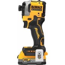 DEWALT Akku-Schlagschrauber DCF850E2T, 18Volt, 1/4"(gelb/schwarz, 2x POWERSTACK Li-Ion-Akku 1,7 Ah, in T STAK Box)