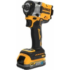 DEWALT Akku-Schlagschrauber DCF921E2T, 18Volt, 1/2"(gelb/schwarz, 2x POWERSTACK Li-Ion-Akku 1,7 Ah, in T STAK Box)