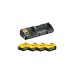DEWALT Akkuschrauber-Set DCK853P4, 18Volt, Werkzeug-Set(gelb/schwarz, 8 Akku-Geräte im Kombo-Pack, 4x Li-Ionen Akku, mit Trolley)