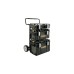 DEWALT Akkuschrauber-Set DCK853P4, 18Volt, Werkzeug-Set(gelb/schwarz, 8 Akku-Geräte im Kombo-Pack, 4x Li-Ionen Akku, mit Trolley)