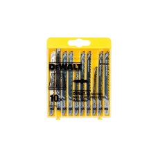 DEWALT HCS Stichsägeblatt-Satz DT2290, 10-teilig(gelb, für Holz)