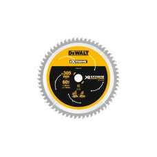 DEWALT Kreissägeblatt XR EXTREME RUNTIME DT99575, Ø 305mm, 60Z(Bohrung 30mm, für Akku-Paneelsägen)