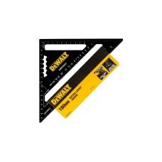 DEWALT Speed Square-Anschlagwinkel, 18cm, Winkelmesser(schwarz)