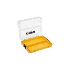 DEWALT TOUGHCASE Koffer mittel(gelb, leer, mit Halterungen und Schüttboxen)