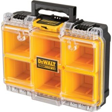DEWALT TOUGHSYSTEM 2.0 Halbformat Organizer, tief, Werkzeugkiste(gelb)