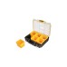 DEWALT TOUGHSYSTEM 2.0 Halbformat Organizer, tief, Werkzeugkiste(gelb)