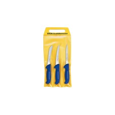 DICK ErgoGrip Messersatz Fisch, 3-teilig(blau, Sortiermesser, 2 Ausbeinmesser)