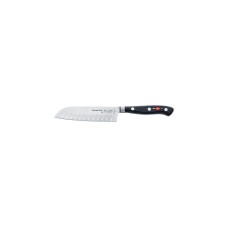DICK Premier Eurasia Santoku Kullenschliff, 14cm, Messer(schwarz/silber)