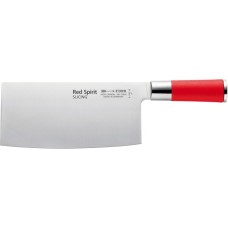 DICK Red Spirit Chinesisches Kochmesser "Slicing", 18cm(rot/silber)