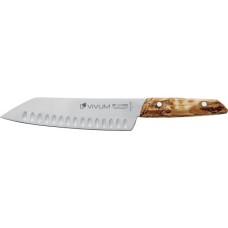 DICK VIVUM Santoku Kullenschliff, 18cm, Messer(holz)