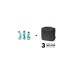 DICOTA Pouch Eco MOVE M-Surface, Notebooktasche(schwarz, Notebooktasche I Zubehörtasche)
