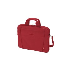 DICOTA Slim Eco BASE, Notebooktasche(rot, bis 35,8 cm (14,1"))