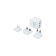 DICOTA Travel Laptop Charger Universal, Ladegerät(weiß, 45 Watt)