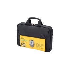 DICOTA Value Toploading Kit mit kabelgebundener Maus, Notebooktasche(schwarz, bis 39,6 cm (15,6"))