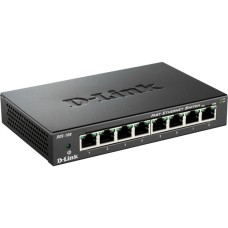 D-Link DES-108, Switch(schwarz)