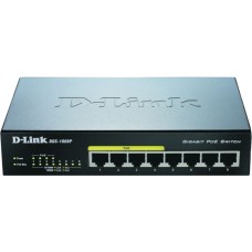 D-Link DGS-1008P, Switch(schwarz)