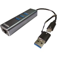 D-Link DUB-2332, Dockingstation(USB-A, RJ-45)