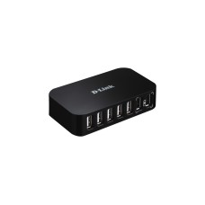 D-Link DUB-H7, USB-Hub(silber/grau, mit Netzteil)