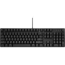 Das Keyboard MacTigr, Tastatur(schwarz, DE-Layout, Cherry MX Low Profile Red)