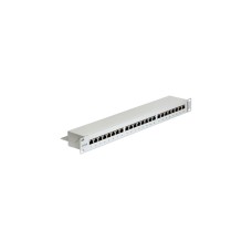 DeLOCK 19" Patchpanel 24 Port Cat.6(grau, 1 HE)