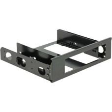 DeLOCK 5,25" Einbaurahmen für 1x 3.5"(schwarz)