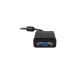 VGA Buchse(schwarz, 12cm)