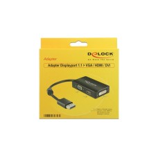 VGA/HDMI/DVI-D(schwarz, 16 cm)