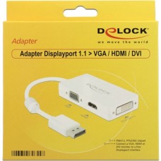 VGA / HDMI/DVI-D(weiß, 16cm)