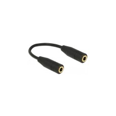 3,5mm 4Pin (Buchse)(schwarz, 13cm)