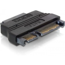 DeLOCK Adapter SATA 22pin - Slim SATA 13pin(schwarz)