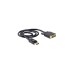 DVI 24+1 Stecker(schwarz, 1 Meter)
