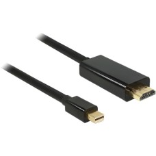HDMI-A Stecker(schwarz, 2 Meter)