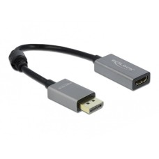 HDMI Buchse 4K 60Hz(grau/schwarz, 20cm)