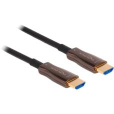 DeLOCK Aktives Optisches HDMI Kabel 8k 60Hz(schwarz, 100 Meter)
