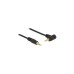 3,5mm Stecker(schwarz, 50 cm, abgewinkelt)