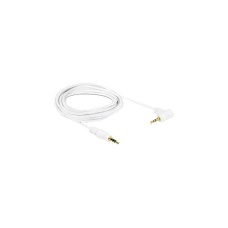 3,5mm Stecker(weiß, 2 Meter, abgewinkelt)