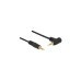 3,5mm Stecker(schwarz, 5 Meter abgewinkelt)