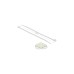 DeLOCK Befestigungssockel 30 x 30mm mit Kabelbinder L 200 x B 4,8mm(weiß, 10 Paar)